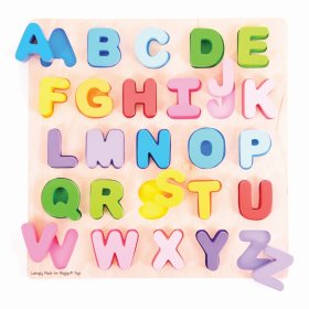 Bigjigs Baby Alphabet nagybetűk