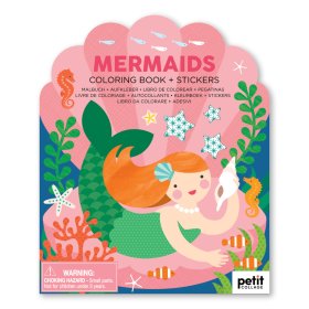 Petit Collage Mermaid matrica kifestőkönyv