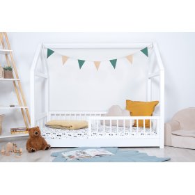 Montessori házi ágy Elis fehér, Ourbaby®