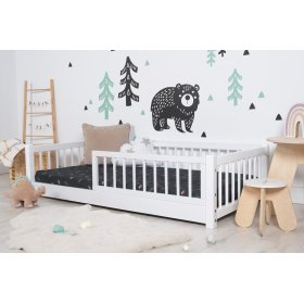 Gyermek alacsony ágy Montessori Ourbaby - fehér, Ourbaby®