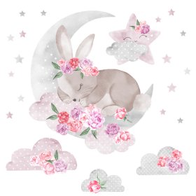 Falmatrica Sleeping Rabbit - rózsaszín