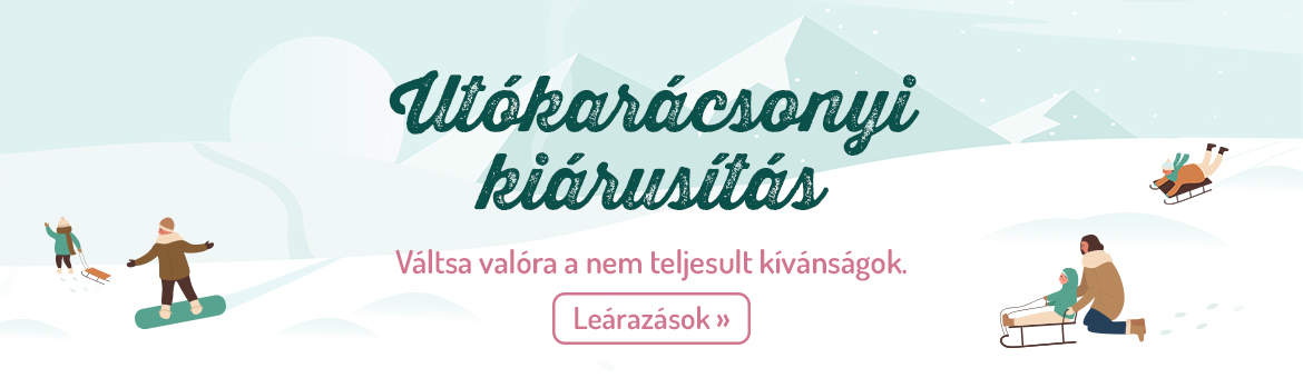 Utókarácsonyi kiárusítás