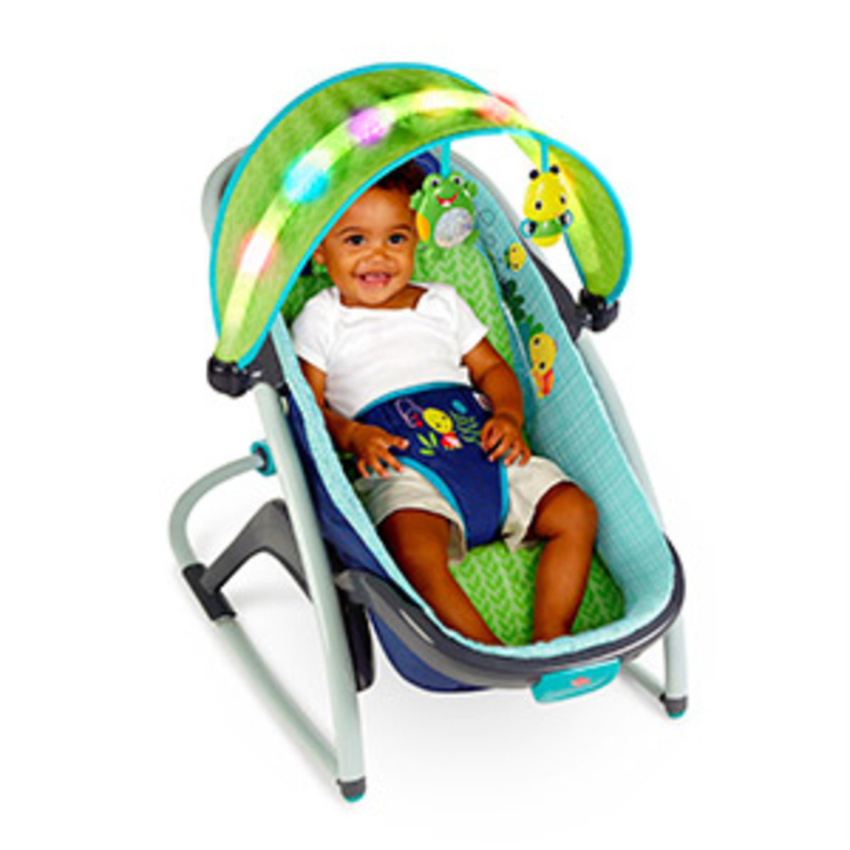 Bright Starts Light Up Lagoon Rocker Napper babahintaszék - banaby.hu