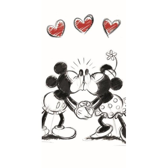 Gyerek törölköző - Mickey & Minnie 002
