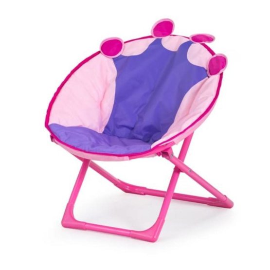 Gyerek összecsukható szék rózsaszín - Queen