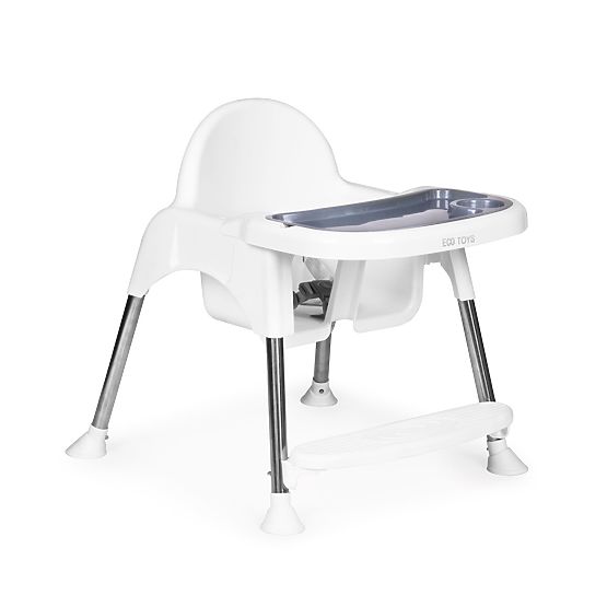 2 az 1-ben etetőszék tálcával és övekkel ECOTOYS