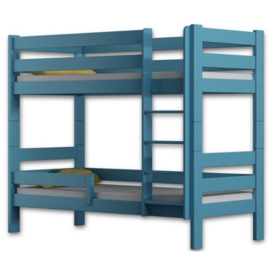 Gyermekek emelet ágy Tega - kék