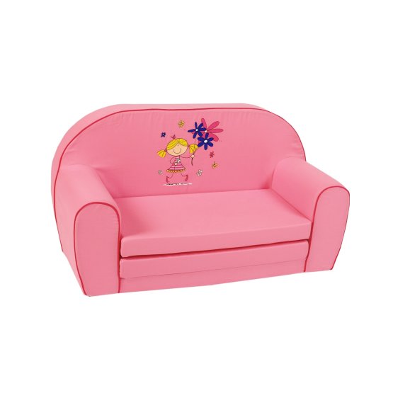 Gyerek kanapé - kislány - rózsaszín