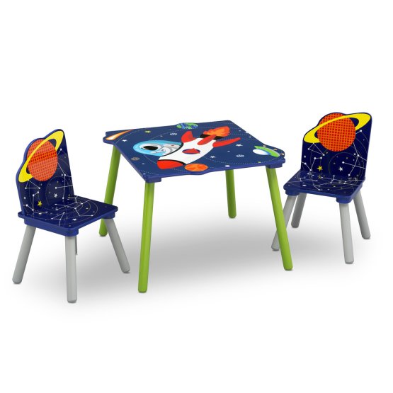 Gyerek asztal székekkel - űrhajós