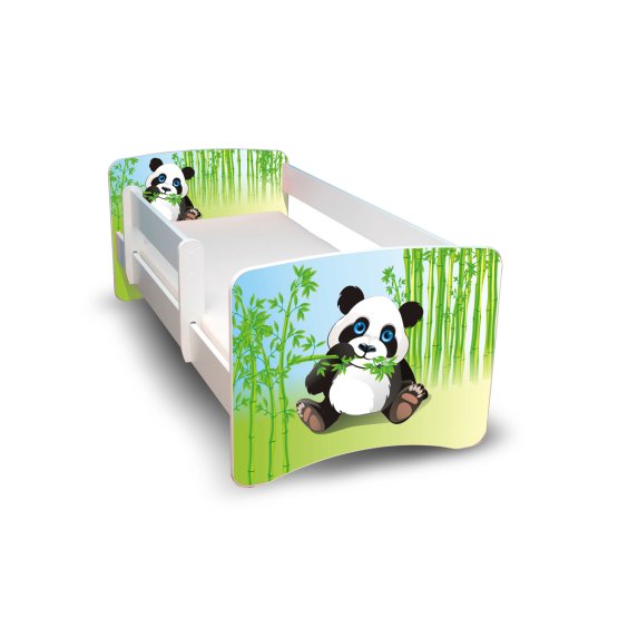 Gyerekágy leesésgátlóval - panda