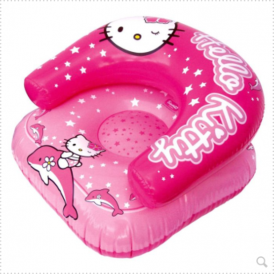 Felfújható szék vízbe Hello Kitty
