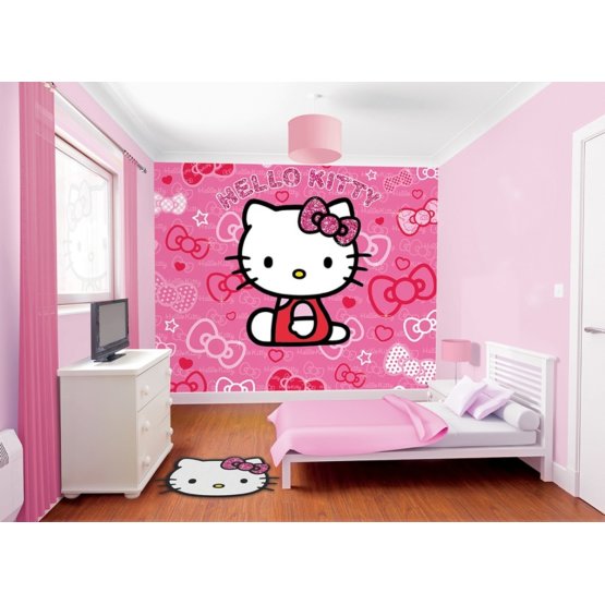 3D tapéta Hello Kitty