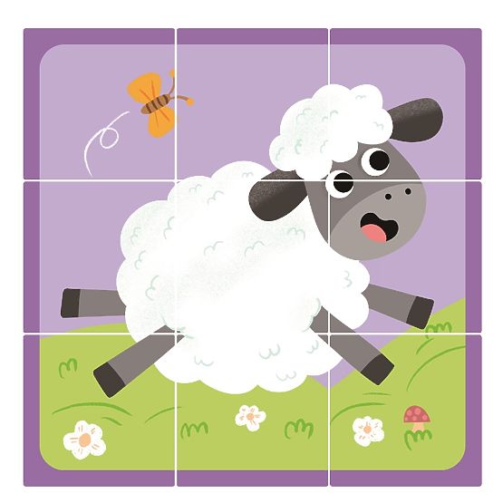 2Kids Toys Fa játékkockák