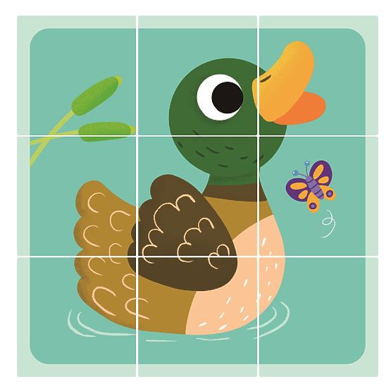 2Kids Toys Fa játékkockák