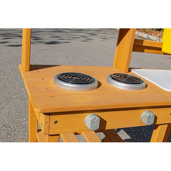 2Kids Toys Fa kerti konyha mosogatóval