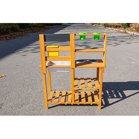 2Kids Toys Fa kerti konyha mosogatóval