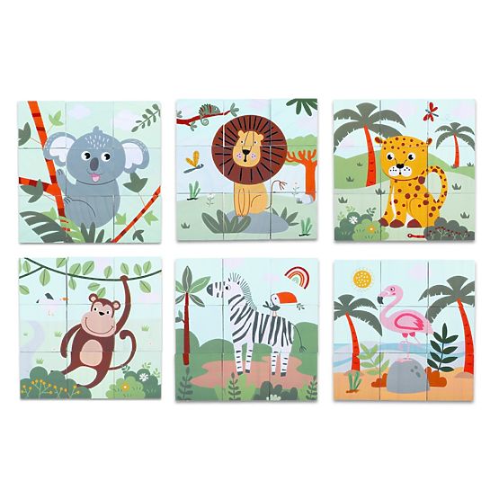 2Kids Toys Fa kockák Safari