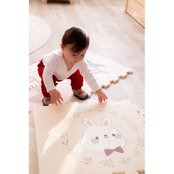 2Kids Toys Játékszőnyeg Állati Parti 9 darab