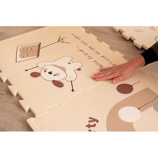 2Kids Toys Játékszőnyeg Állati Parti 9 darab