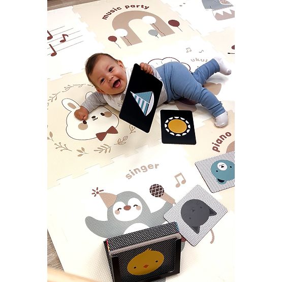 2Kids Toys Játékszőnyeg Állati Parti 9 darab