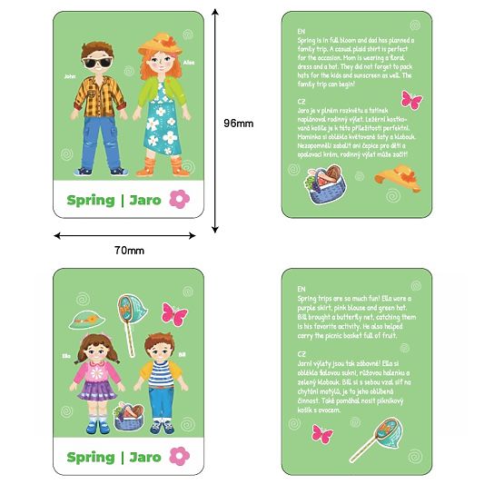 2Kids Toys Mágneses Öltöztető Család