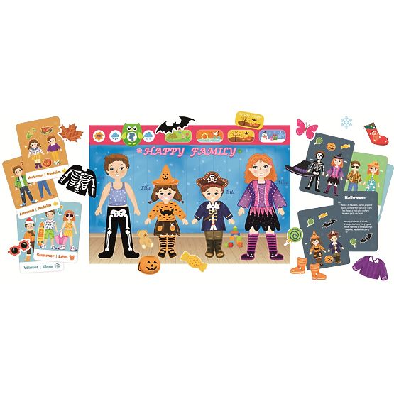 2Kids Toys Mágneses Öltöztető Család