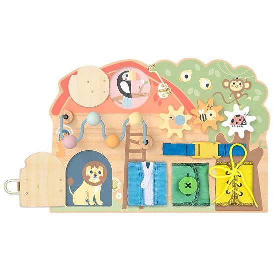 2Kids Toys Tevékenységi tábla Állatos házikó