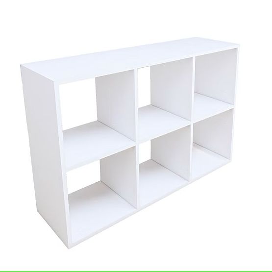 2x3 polcos állvány - fehér