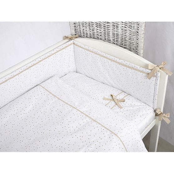 3-részes ágynemű szett MINI-MINI - bézs