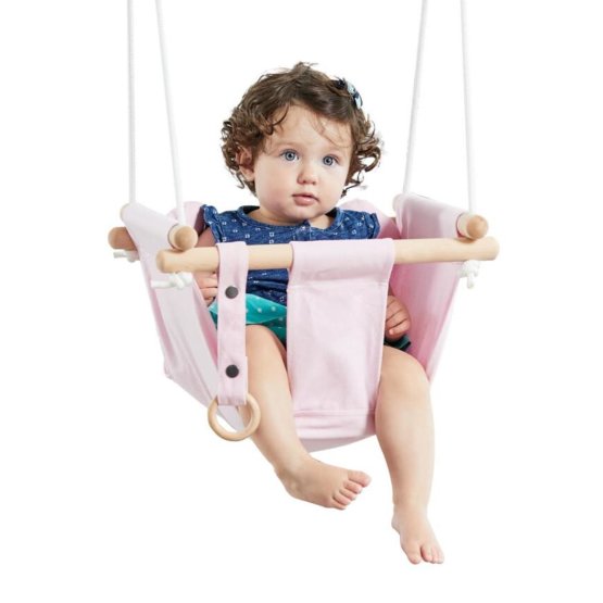 Dveděti Gyermek textilhinta 100% pamut rózsaszín