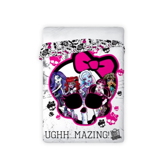 Gyerek ágytakaró - Monster High I + INGYEN párnahuzat Monster High