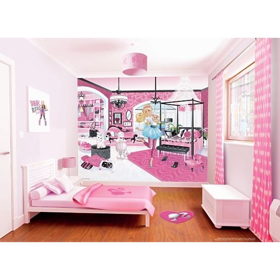 3D tapéta Barbie