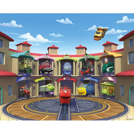3D tapéta Chuggington