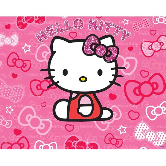 3D tapéta Hello Kitty