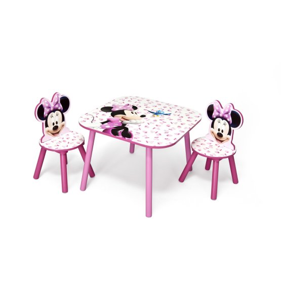 Gyerek asztal székekkel - Minnie egérke III