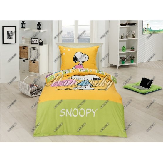 Gyerek ágyneműhuzat - Snoopy Heart