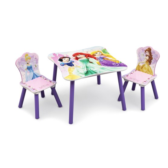 Gyermek fa asztal - Hercegnők III