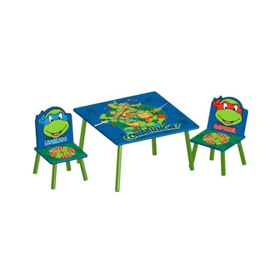Gyerek asztal székekkel - Tini Nindzsa Teknőcök 