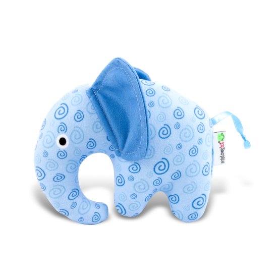 Textil játék - kék elefánt 