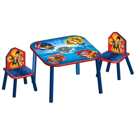 Gyerek asztal székekkel - Mancs őrjárat