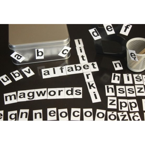 Mágneses ábécé - kis betűk