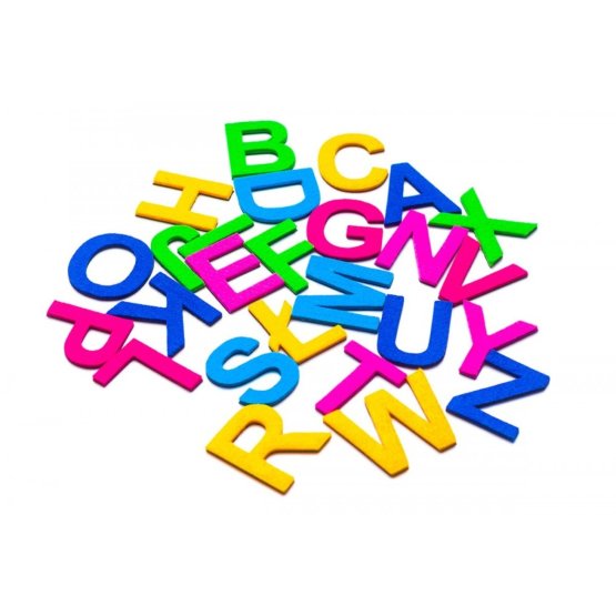 Mágneses ábécé - nagy betűk