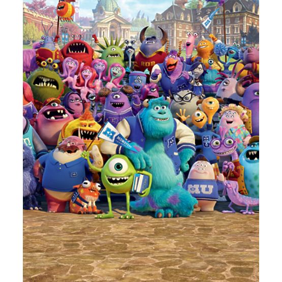 8 részes gyerek fotótapéta - Monsters University