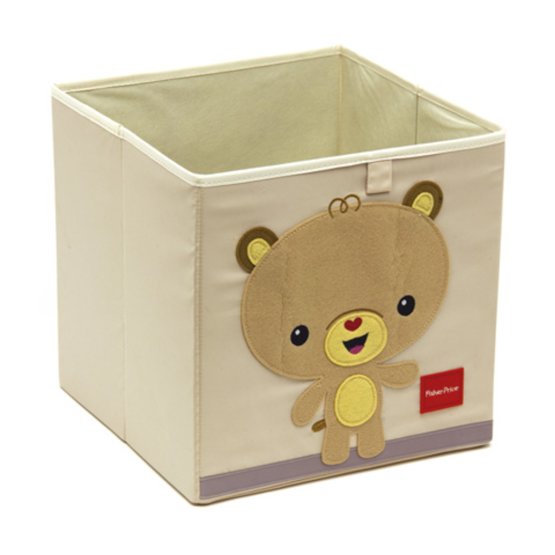Childrens szövet tárolás box Fisher Price - a medve