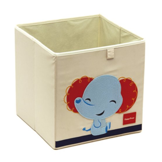 Childrens szövet tárolás box Fisher Price - elefánt