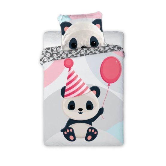 Panda baba ágynemű és léggömb
