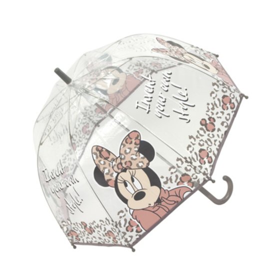 Childrens átlátszó esernyő Minnie Mouse - szürke