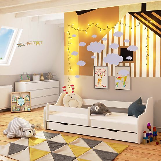 ACTIV Gyerekágy 180x80 Fehér + Matrac