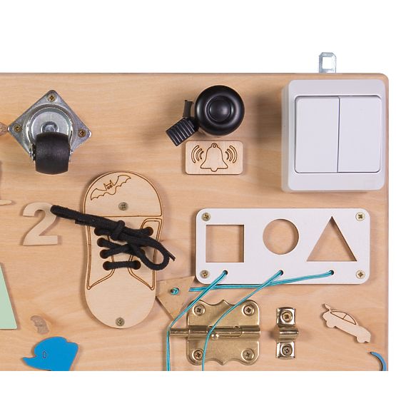 Activity board Kutyus - természetes