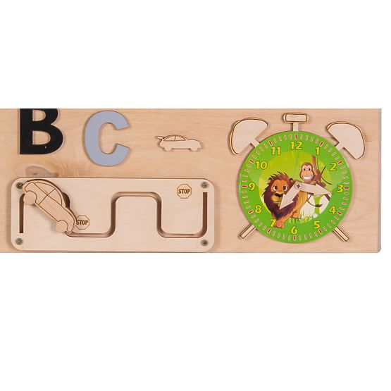 Activity board Kutyus - természetes